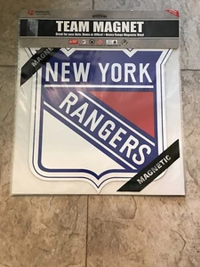 NHL New York Rangers Team Magnet - Approx. 12" X 12" Vinyl - Auto Home, Office - Picture 1 of 2