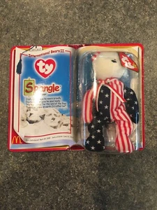 Ty Beanie Babies - ¡Raro! Spangle The Bear - McDonalds - 1999 en embalaje original - Imagen 1 de 5