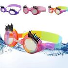 Waterproof Swimming Goggles Silicone Eyelash Goggles