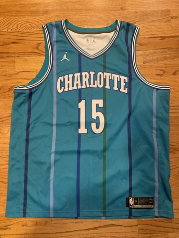 2018 Jordan Nike Swingman NBA Jersey Charlotte Hornets Kemba Walker Men 56 EUC Cover