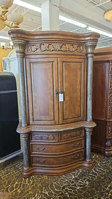 AICO by Michael Amini Torino armoire - Image 1 of 3