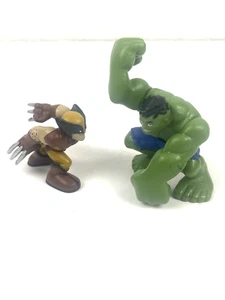 Marvel Super Hero Squad Wolverine Hulk Figuren - Bild 1 von 7