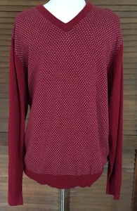 Southern Pines Men XL Brick Red Longsleeve Sweater NWT - Picture 1 of 7