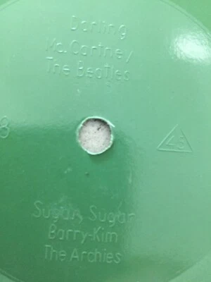 THE BEATLES: Darling / THE ARCHIES: Sugar, Sugar (Polnische Flexi Card X-8)  - Bild 1 von 2