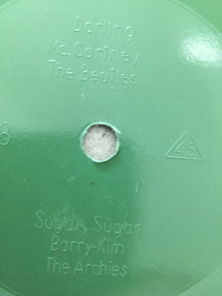 THE BEATLES: Darling / THE ARCHIES: Sugar, Sugar (Polnische Flexi Card X-8)  - Bild 1 von 2