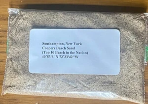 1/2 Pfund Southampton Beach Sand Top 10 bewertet Küste, Celebrity Beach lange Insel - Bild 1 von 1