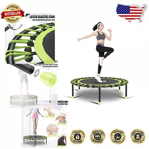 Silent 40-Inch Mini Trampoline - Fitness Rebounder for Weight Loss & Muscle Gain - Picture 1 of 9