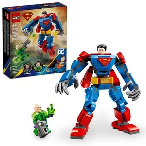 LEGO DC Superman Mech vs. Lex Luthor Building Toy - Superman Toy for Kids, Boys - Picture 1 of 6