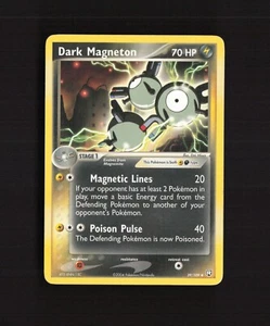 Tarjeta Pokémon Dark Magneton 39/109 EX Team Rocket Returns LP - Imagen 1 de 2