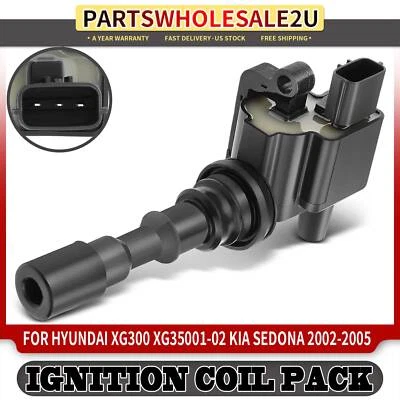 Катушка зажигания UF432 для Hyundai XG300 Kia Sedona 02-05 V6 3,0 л 3,5 л 27300-39050 - Изображение 1 из 4