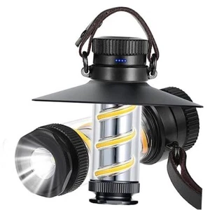 LED Camping Lantern Rechargeable - Portable Flashlight Lanterns with000LM 1 - Picture 1 of 7