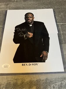 Foto autografiada firmada por Devon D-Von Dudley WWE WWF CERTIFICADO DE AUTENTICIDAD JSA doble certificado de autenticidad - Imagen 1 de 5