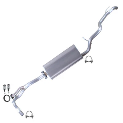 Sistema de escape de tubo de escape silenciador tubo de escape de acero inoxidable se adapta a: Jeep Liberty 2004 Foto 1 de 4