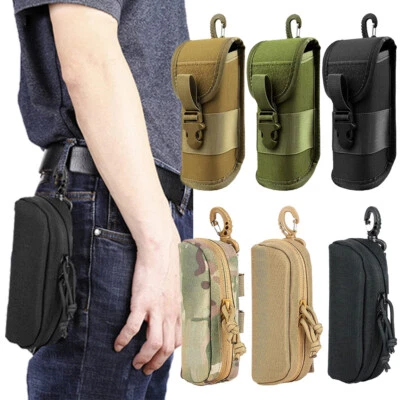 Tactical Molle Glasses Case Shockproof Protective Eyeglasses Box With Belt Clip - Image 1 of 4