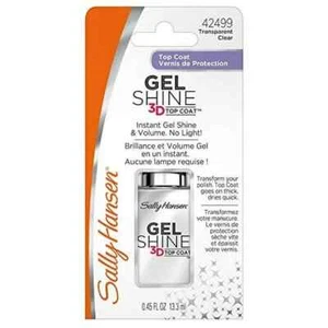 Sally Hansen Gel Shine 3D Top Coat Transparent Clear 42499 0.45 fl. oz (New!!) - Picture 1 of 3
