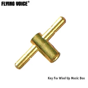 Cross Metal Winding Key Knob Handle For Musical Movement Music Box Fittings DIY - Foto 1 di 3