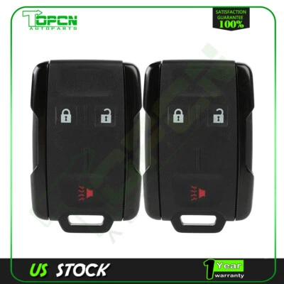 2 For Chevrolet Colorado  GMC Sierra Keyless Entry Remote Control Car Key Fob - Image 1 of 4