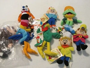 8 Bean Bag Plush From KELLOGG'S Breakfast Bunch & General Mills Breakfast Pals - Picture 1 of 6