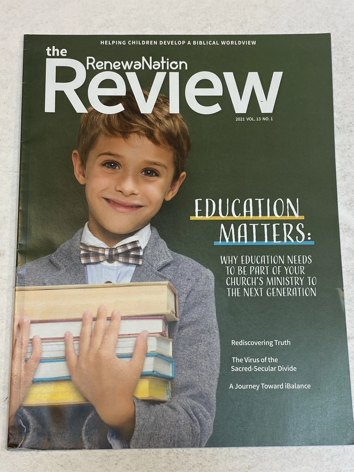 The RenewaNation Review Magazine 2021 Education Matters Sacred Secular Divide Foto 1 de 1