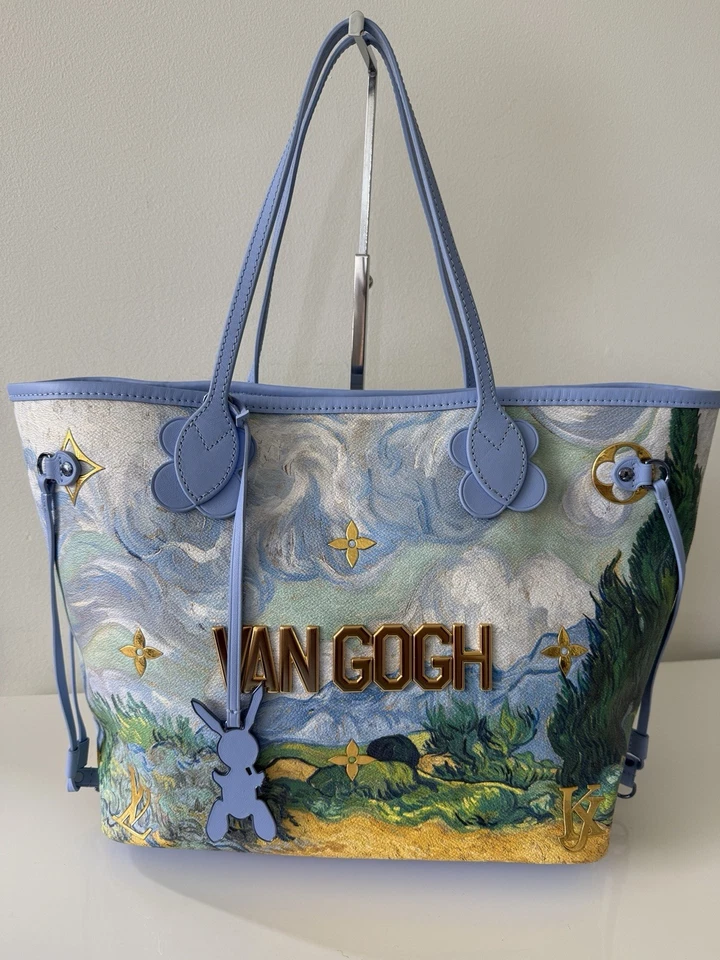 Bolso de Mano LOUIS VUITTON Neverfull MM Masters Jeff Koons Van Gogh Foto 1 de 4