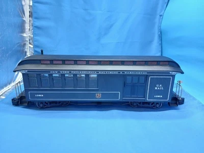 Bachmann G Scale New York Philly Baltimore And Washington U.S Mail Baggage Car  - Image 1 of 4