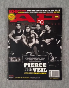AP Alternative Press Magazine 321.2 2015 April Pierce The Veil - Imagen 1 de 8
