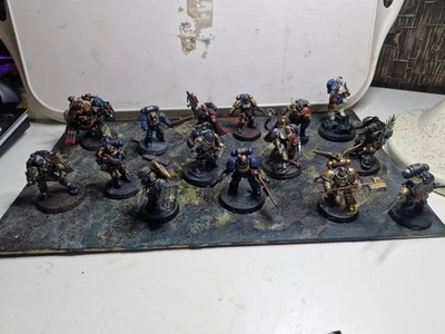 85 Mixed Primaris Models Including Some Decent Kitbashes. Some Painted/undercoat - Image 1 of 4