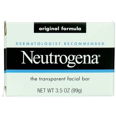 3 Pack Neutrogena The Transparent Original Formula Facial Bar, 3.5 oz - Image 1 of 4