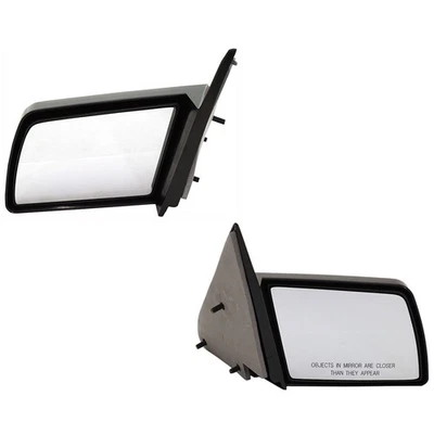 Mirrors Manual Glass Adjust Set of 2 For Chevy Suburban GMC Driver and Passenger - Image 1 of 4
