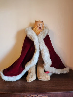 Muñeca de colección The Cobarde Lion Wizard Oz Franklin Mint Heirloom 19" Foto 1 de 4