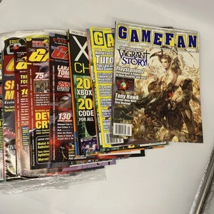 VideoGame Magazines LOT (14) EGM, GamePro, Diehard Game Fan Years, 2001-2003 - Picture 1 of 11