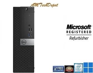 Dell Optiplex 7050 SFF Intel Core i7-7700 3.6Ghz 32GB 512GB SSD Win11 Pro 64-bit - Picture 1 of 3