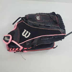 "Guante de béisbol/softbol Rawlings PL11MBP lanzamiento a la derecha 11"" rosa negro juvenil" - Imagen 1 de 23