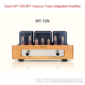 Cayin MT-12N 6P1 220V Vacuum Tube Integrated Amplifier Hifi Class A Tube Amp SZ - Picture 1 of 4