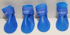 Ha Guai Guai Hundeschuhe Pfotenschutz XS/SM Silikon wasserdicht - Bild 1 von 4