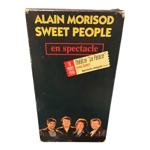 VHS Alain Morisod Sweet People en spectacle - Théâtre Le Palace AUTOGRAPHED copy - Bild 1 von 3