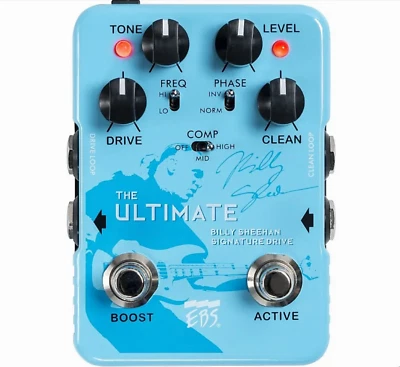 Pedal EBS The Ultimate Billy Sheehan Signature Drive Pedal. ¡Nuevo! Foto 1 de 3