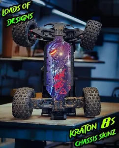 ARRMA KRATON 8S EXB RC Chassis Skin Protector -Lots of designs! durable skinz - Picture 1 of 23