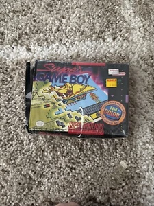 SNES Super Nintento Super Game Boy Just BOX w/ plastic - Picture 1 of 5