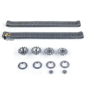 Metal Tracks Sprockets for 1/16 Heng Long IDF Merkava MK IV RC Tank Model 3958 - Picture 1 of 12