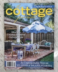 THE COTTAGE JOURNAL MAGAZINE SUMMER 2025 french garden Living decor style home - Picture 1 of 1