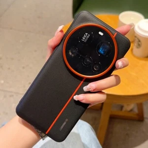 For Xiaomi 15 Ultra, Luxury PU Leather Hybrid Armor Fashion Phone Case Cover - Picture 1 of 18