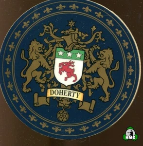 English Heraldic Coaster: Doherty - Bild 1 von 2