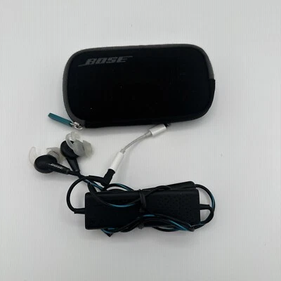 Auriculares con cancelación de ruido Bose QuietComfort 20 QC20 azules con adaptador y estuche Foto 1 de 4