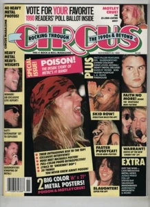 Circus Magazine Poison & Skid Row & Motley Crue November 30 1990 111820nonr - Bild 1 von 1