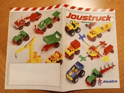 Vintage JOUSTRA JOUSTRUCK Toy Car Truck Brochure c.1990's - Image 1 of 4