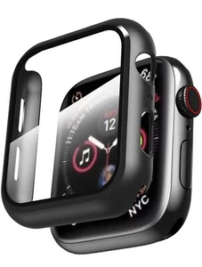 NUOVO 44mm Apple Watch 6/SE/Serie 4 e 5 Integrato Vetro Temperato Protezione Schermo - Foto 1 di 8