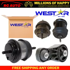 Montaje de motor y transmisión 4 piezas ajuste 09-17 Buick Enclave/Chevy Traverse 3,6 L transmisión automática - Imagen 1 de 6