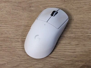 FAULTY SCROLL Logitech G Pro X Superlight wireless gaming mouse white READ - Foto 1 di 9