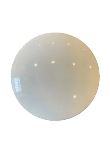 Minka-Aire Concept I White Metal Ceiling Fan Cap Cover for Non Light Use, 9" - Picture 1 of 2